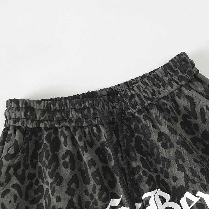 YAVIORA Leopard Print Sweatpants