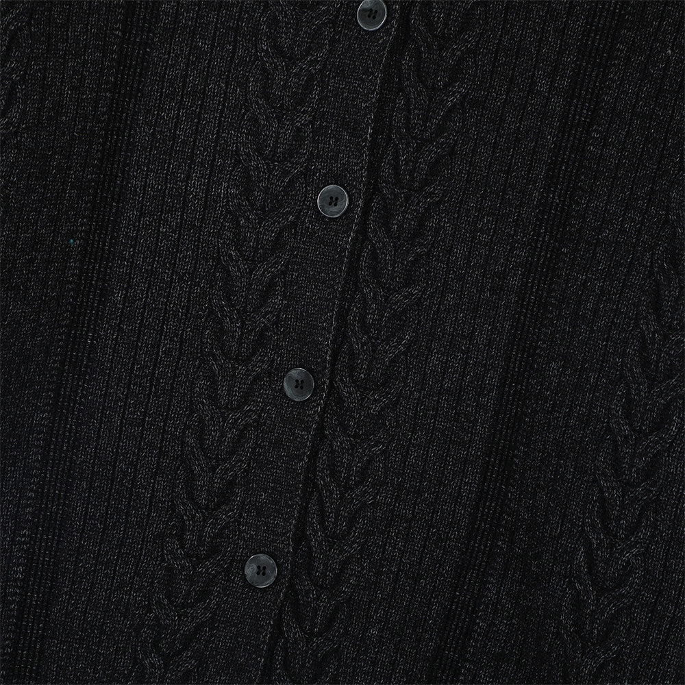 Cardigan en tricot torsadé YAVIORA