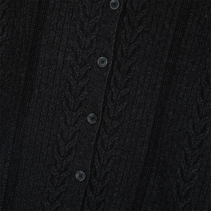 Cardigan en tricot torsadé YAVIORA