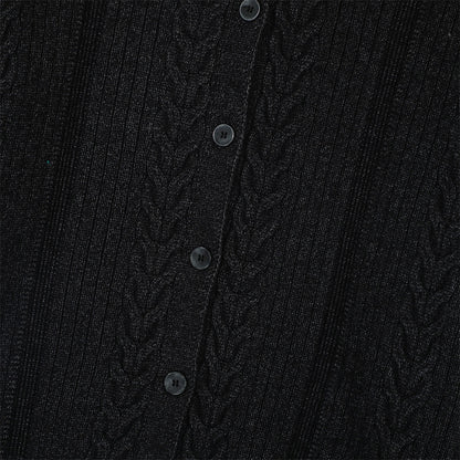 Cardigan en tricot torsadé YAVIORA