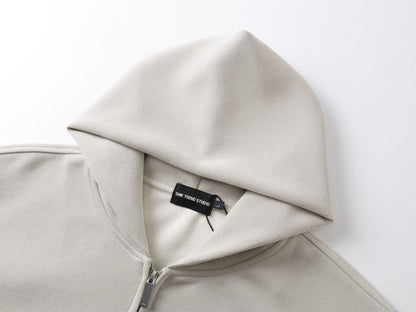 Sweat à capuche zippé Hip-Hop YAVIORA