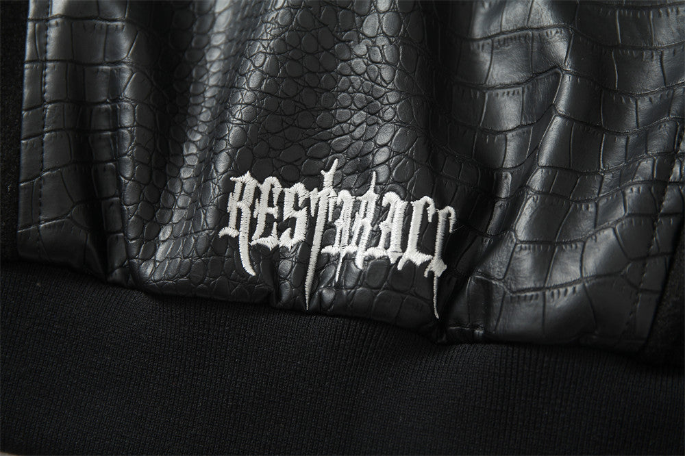 YAVIORA Embroidered Baseball Jacket