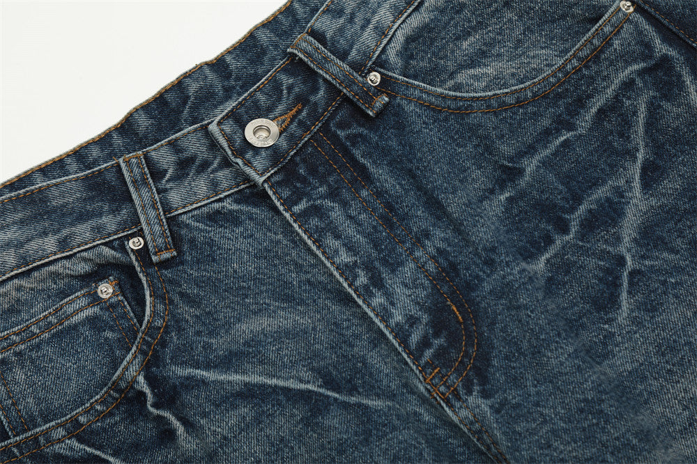 YAVIORA Flared Punk Jeans