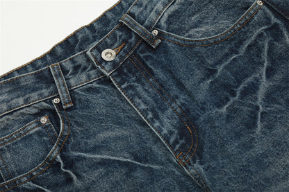 YAVIORA Flared Punk Jeans