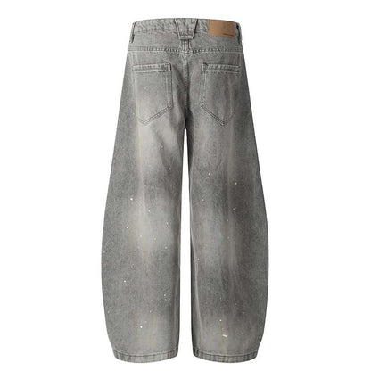 YAVIORA Paint Splatter Jeans