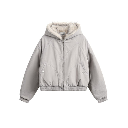 YAVIORA Eagle Hooded Puffer