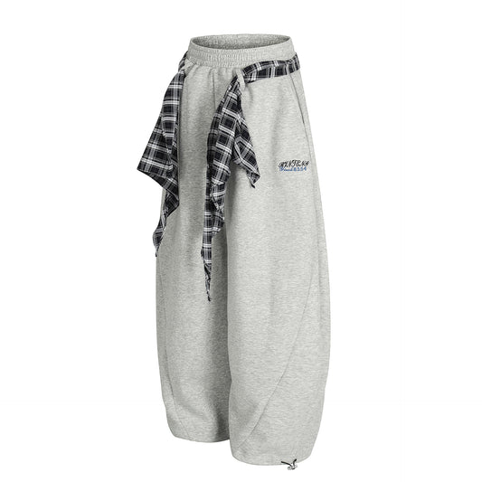 YAVIORA Curved Track Pants