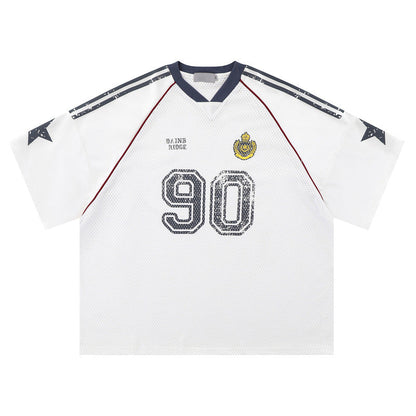 YAVIORA Football Jersey 90s Tee