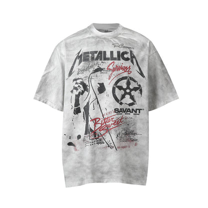 YAVIORA Rock Distressed T-Shirt