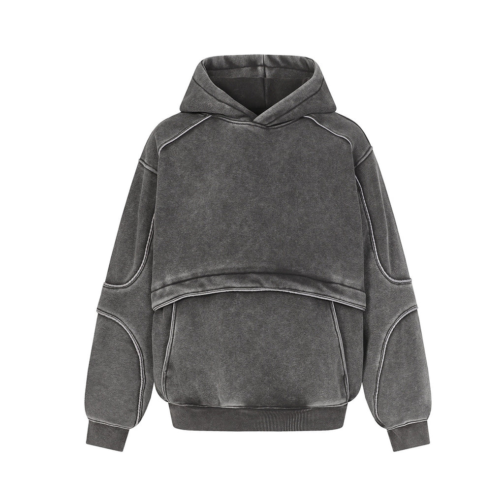 YAVIORA Functional Style American Hoodie