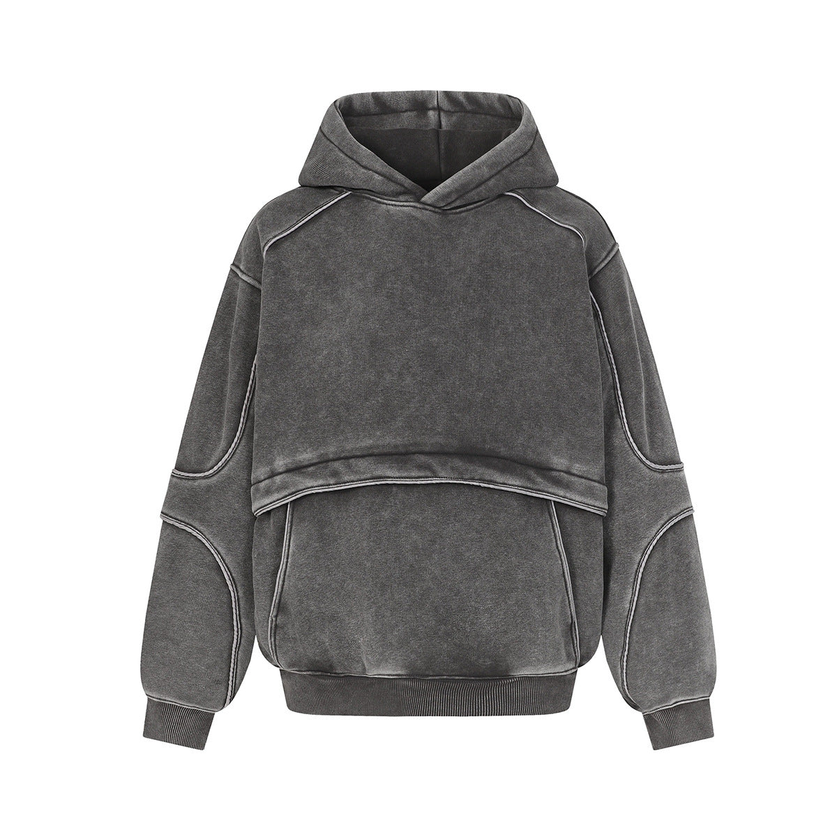 YAVIORA Functional Style American Hoodie
