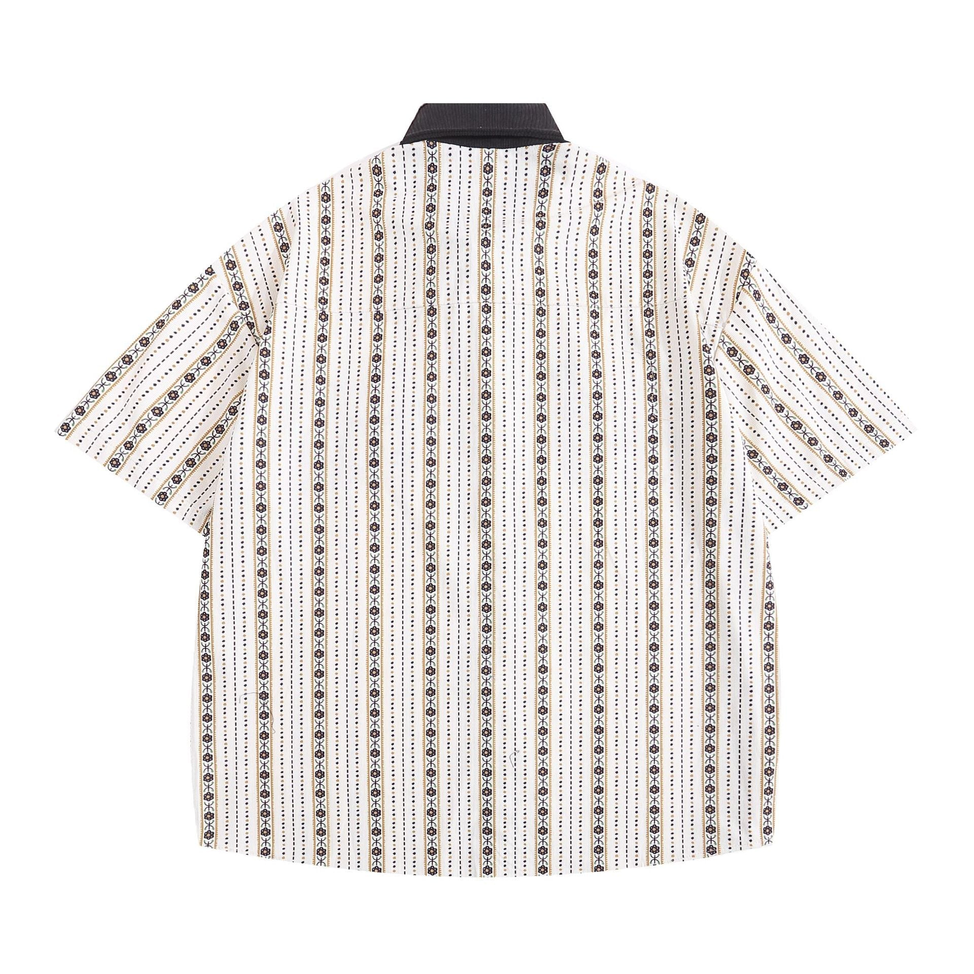 YAVIORA Cartoon Embroidered Shirt