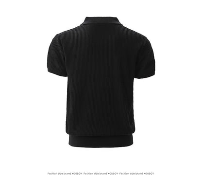 YAVIORA Knit Polo Shirt