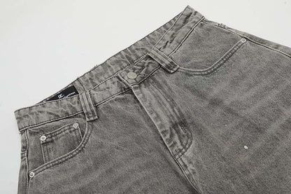 YAVIORA Paint Splatter Jeans