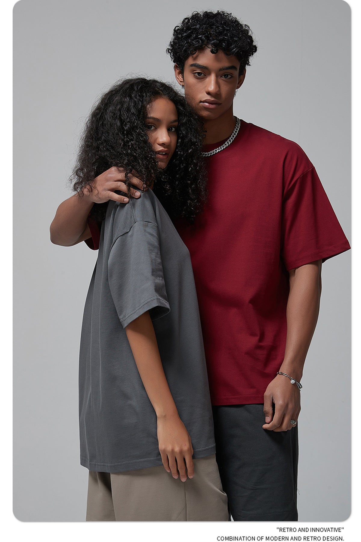 Yaviora 230G Double Yarn Pure Cotton Short-Sleeve T-Shirt