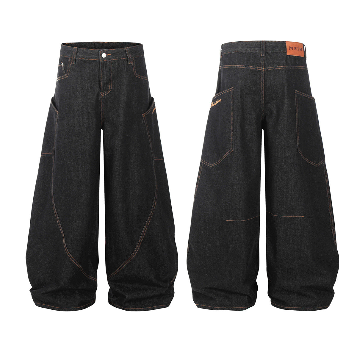 YAVIORA Raw Wash Jeans
