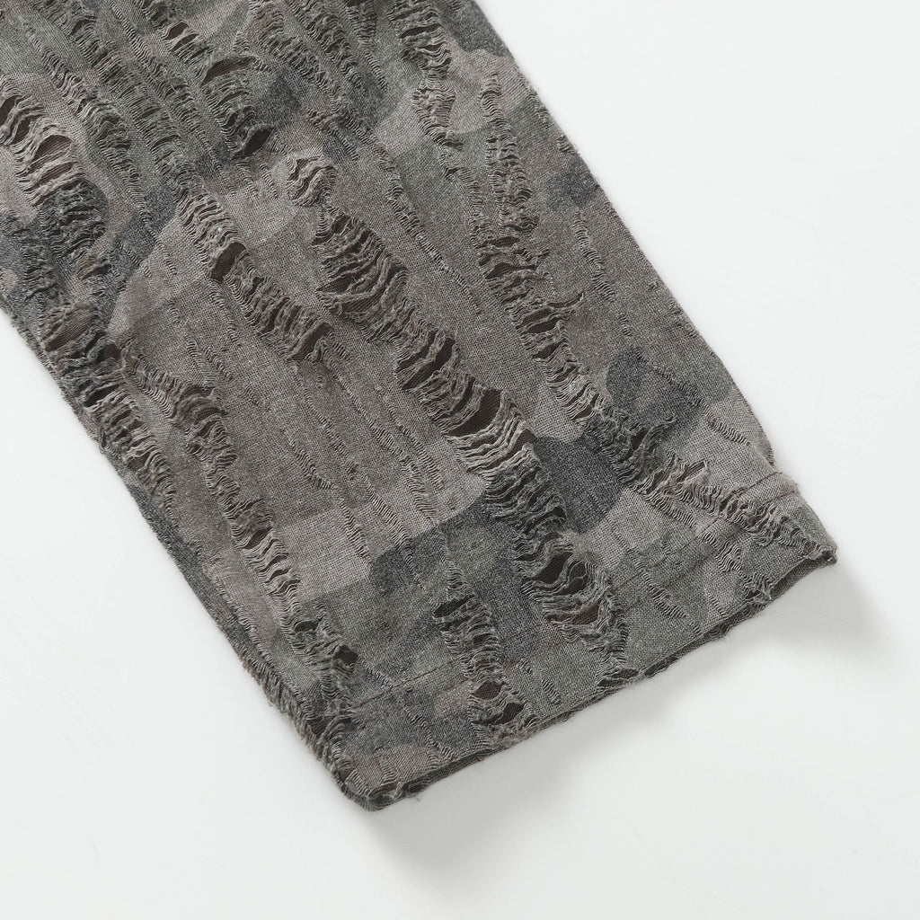 YAVIORA Distressed Layered Longsleeve