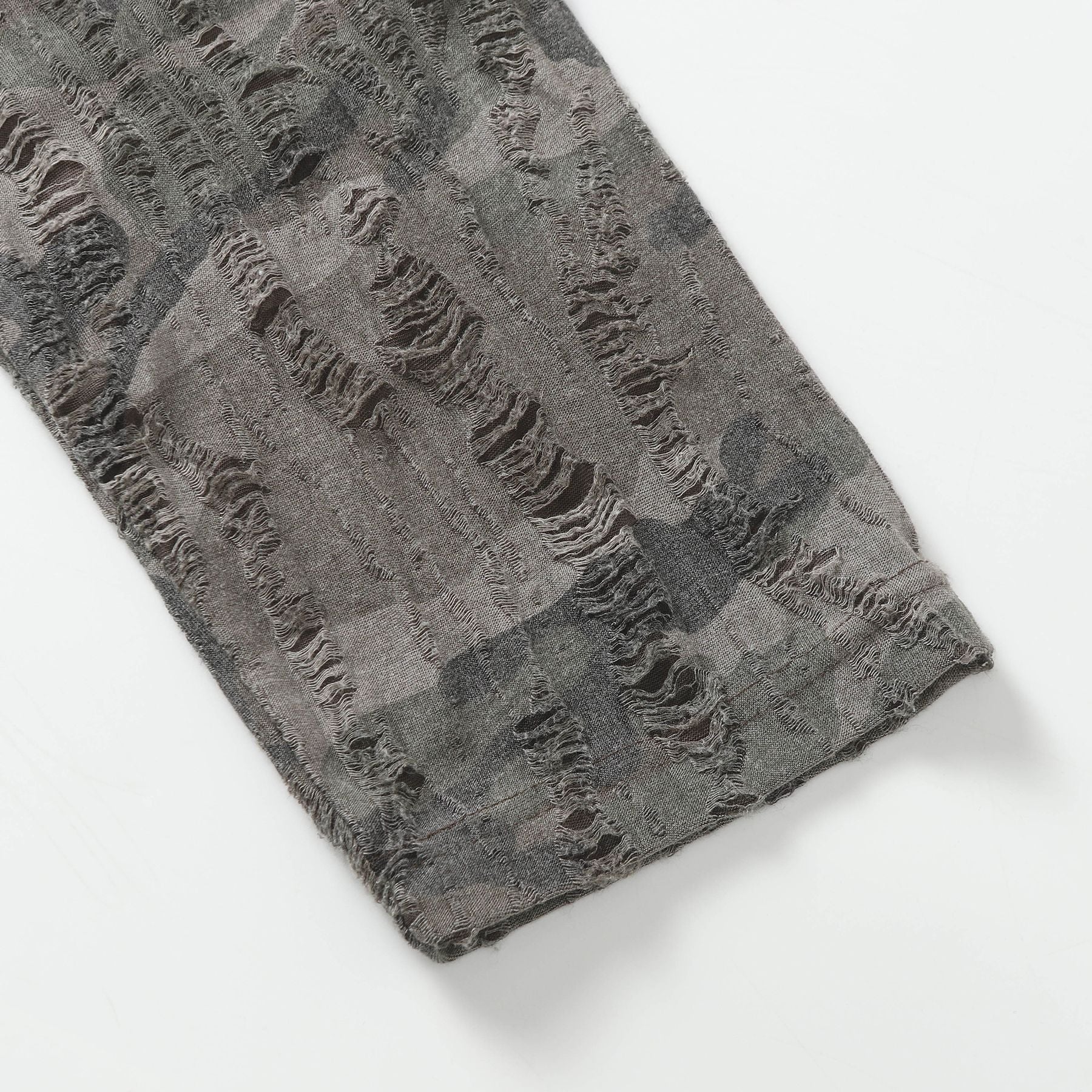 YAVIORA Distressed Layered Longsleeve