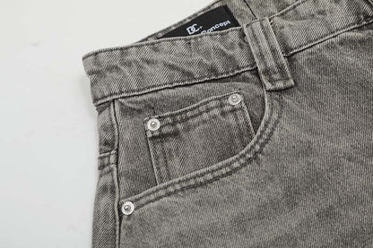 YAVIORA Paint Splatter Jeans