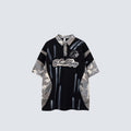 YAVIORA Paint Splatter Color Block T-Shirt