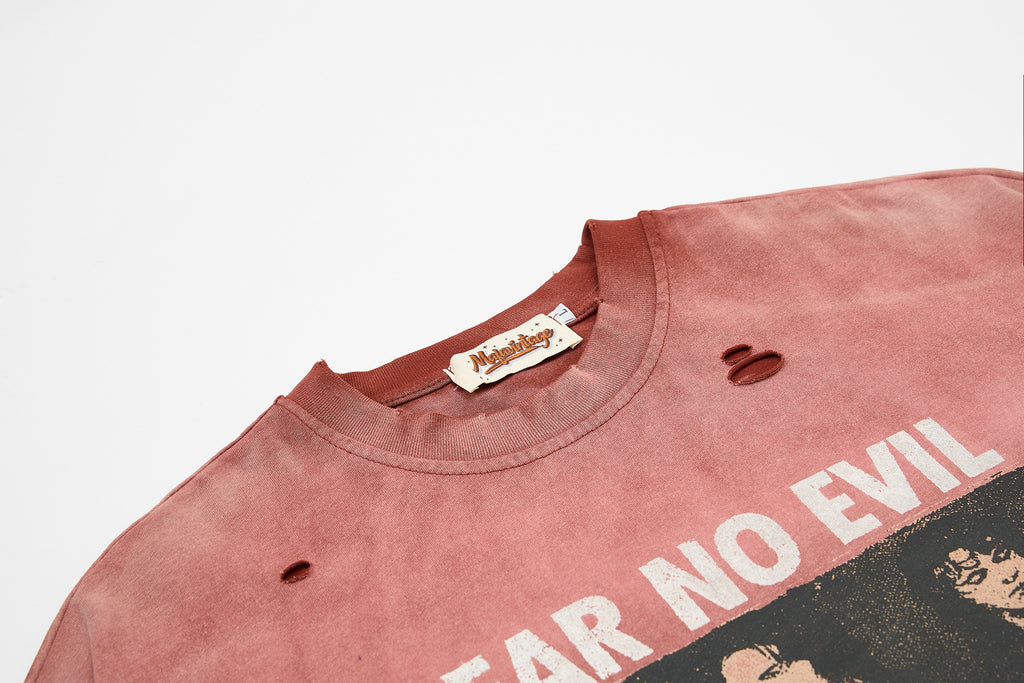 YAVIORA "Hear No Evil" Gradient T-Shirt