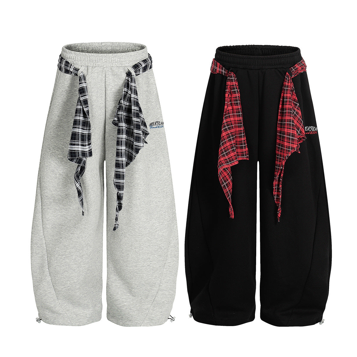 YAVIORA Curved Track Pants