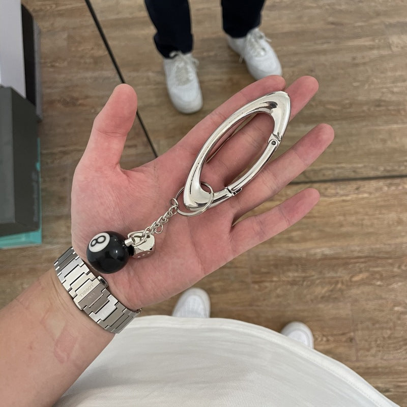 Yaviora oval-shaped trendy hiking multi-functional keychain