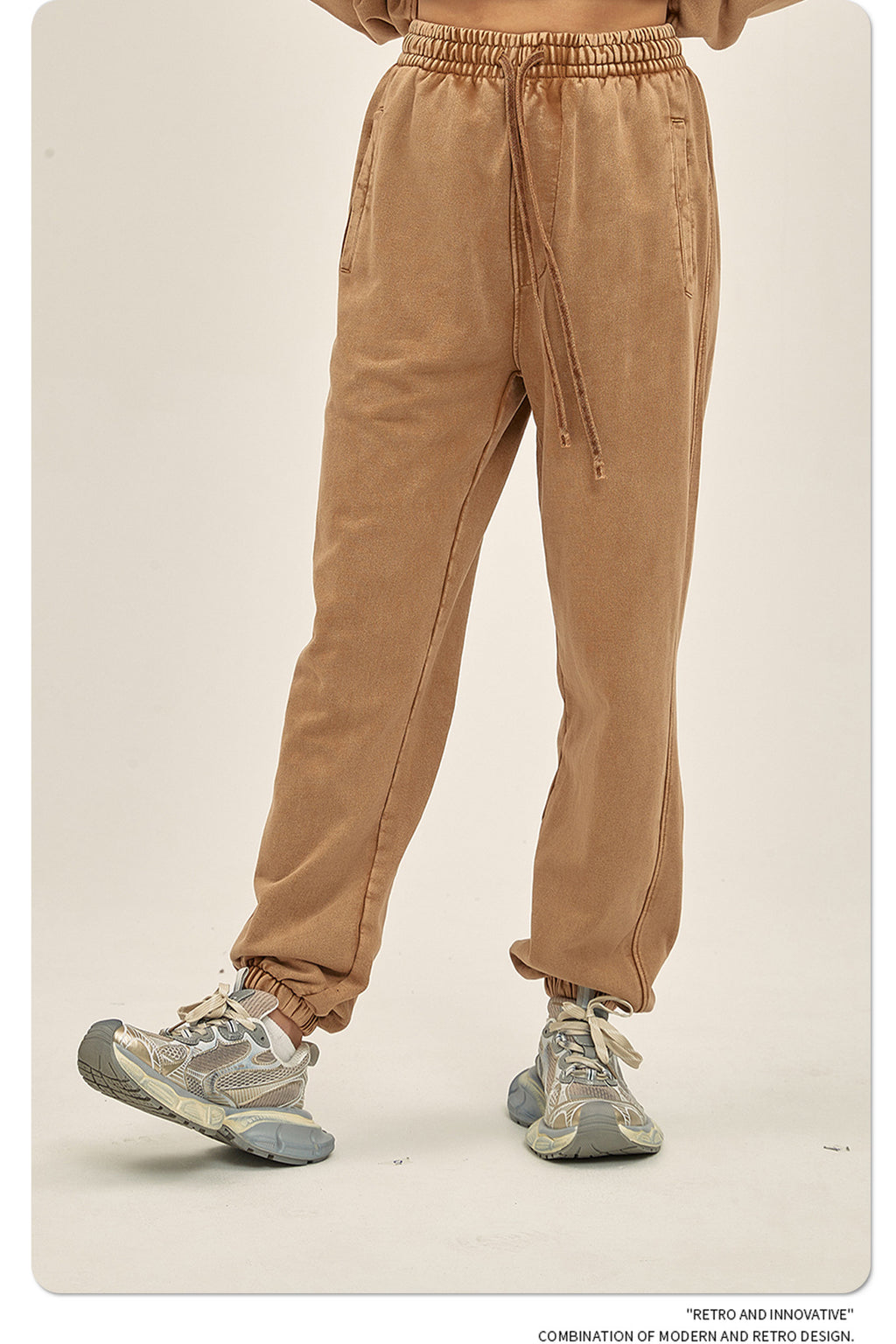 Yaviora Batik Distressed Loose Fit Trousers