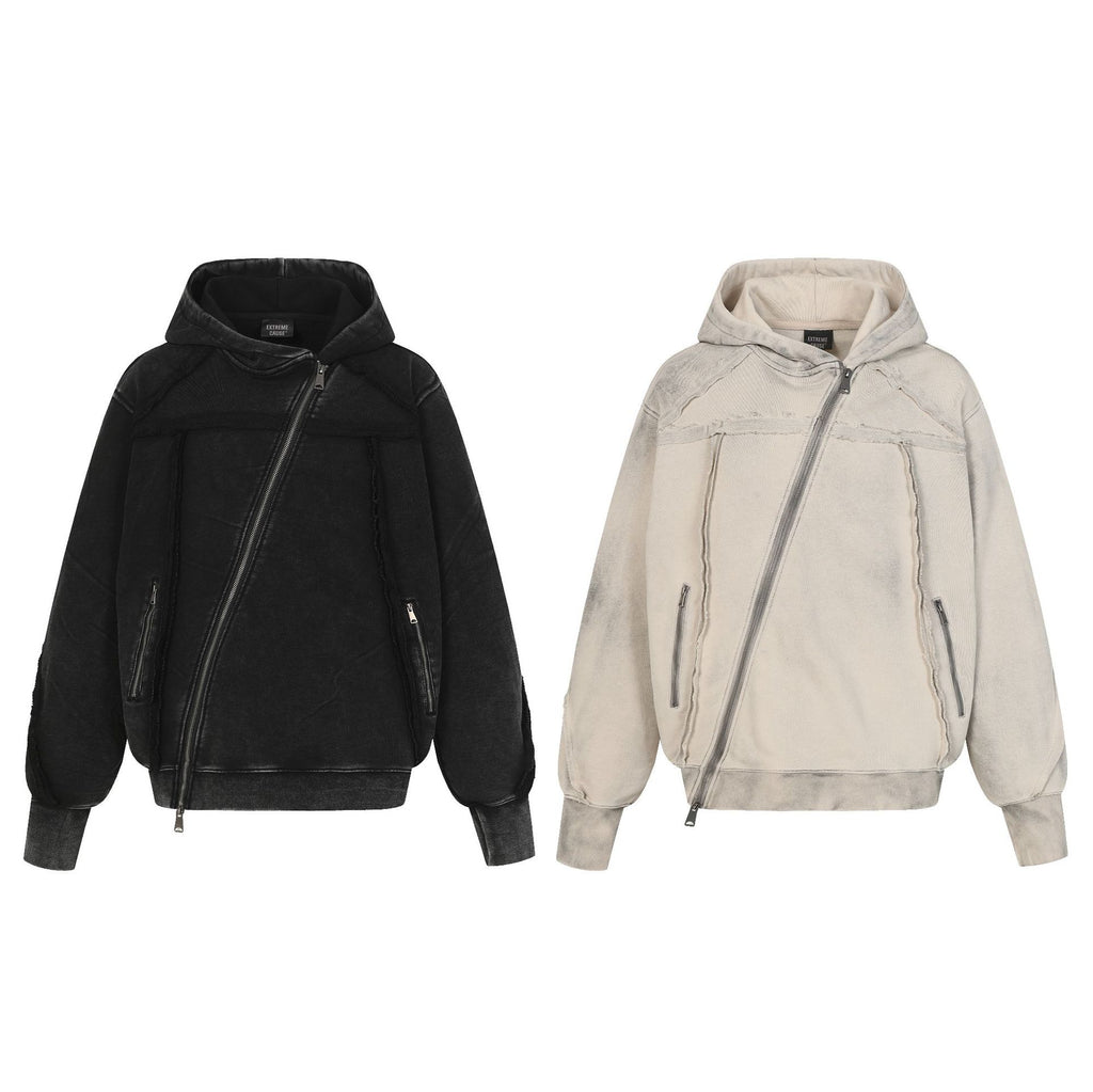 YAVIORA Deconstructed Irregular Hoodie