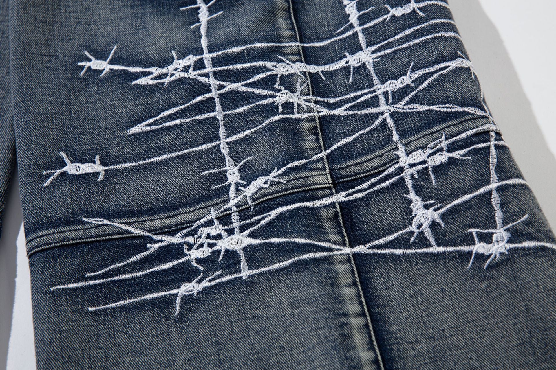 YAVIORA Multi-Pocket Workwear Denim Jeans