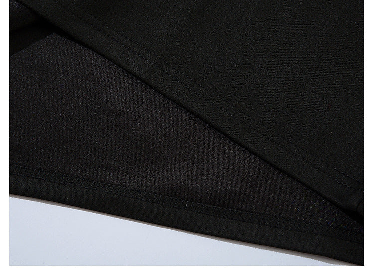 YAVIORA Suede Thorn Tee