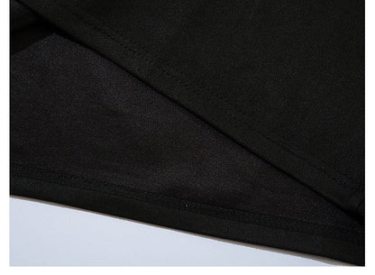 YAVIORA Suede Thorn Tee
