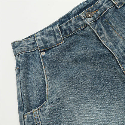 YAVIORA Deconstructed Denim Pants