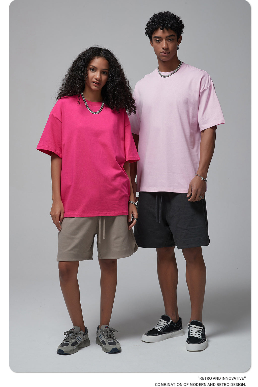 Yaviora 230G Double Yarn Pure Cotton Short-Sleeve T-Shirt