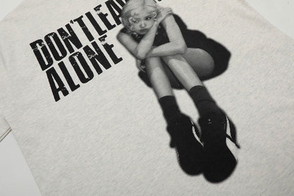YAVIORA T-Shirt mit abstrakter Figur
