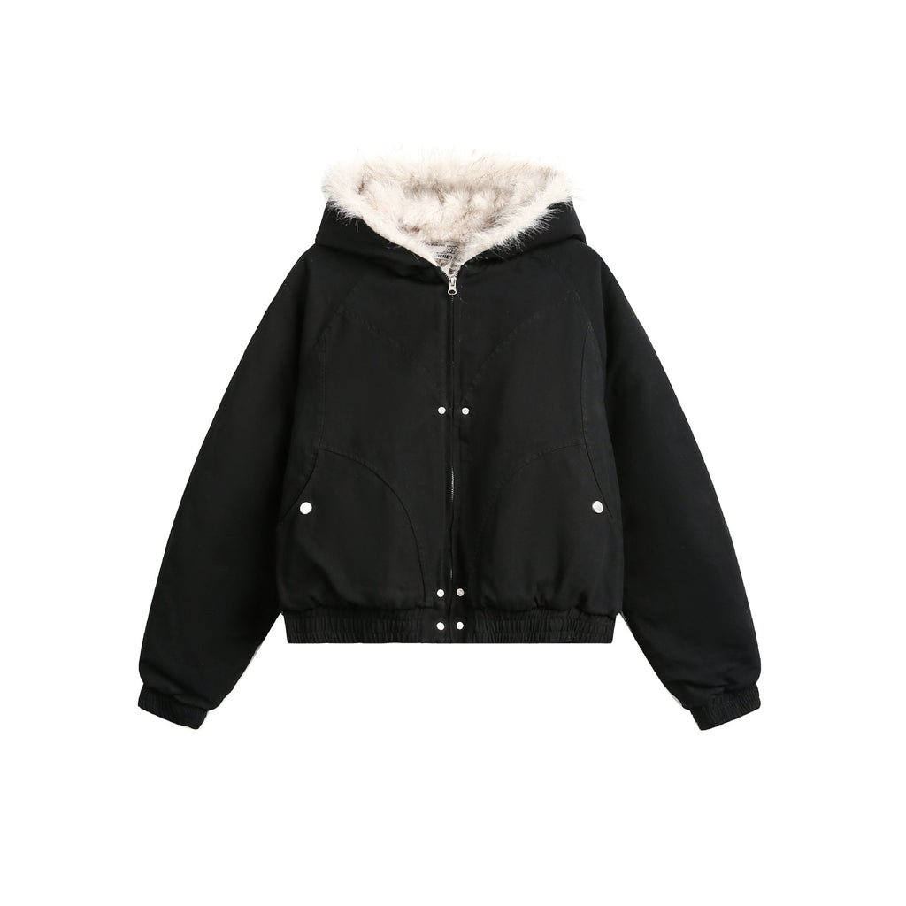 YAVIORA Eagle Hooded Puffer