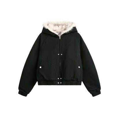 YAVIORA Eagle Hooded Puffer