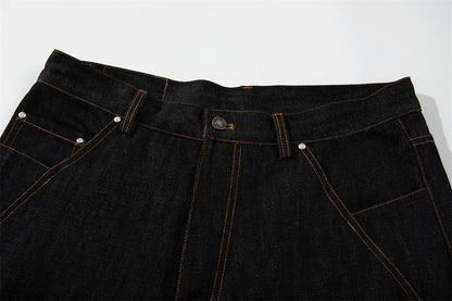YAVIORA Jeans-Arbeitskleidungs-Set
