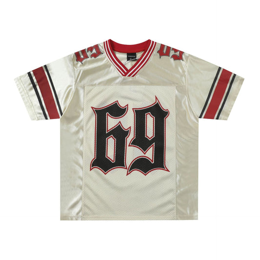 YAVIORA Mesh Number Tee
