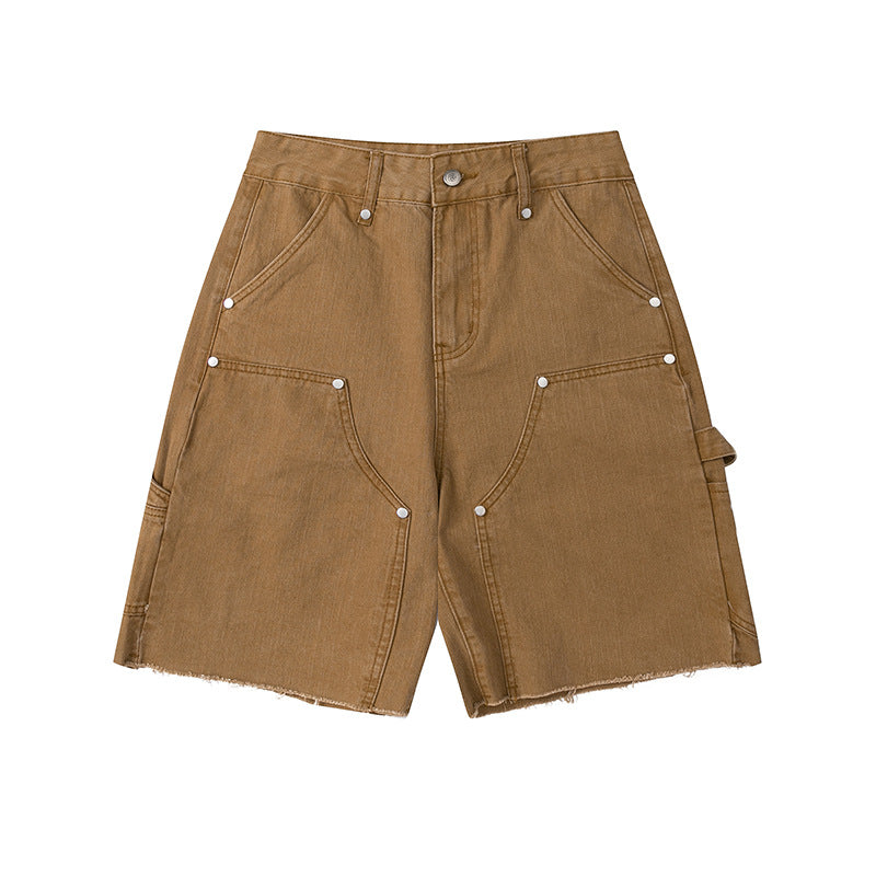 Short en jean vieilli YAVIORA