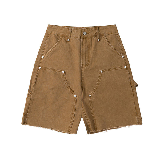 YAVIORA Distressed Denim Shorts