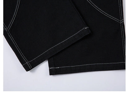 YAVIORA Wing Embroidered Jeans