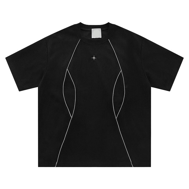 YAVIORA Urbanes Minimalistisches T-Shirt