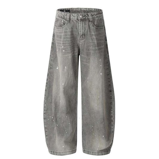 YAVIORA Paint Splatter Jeans