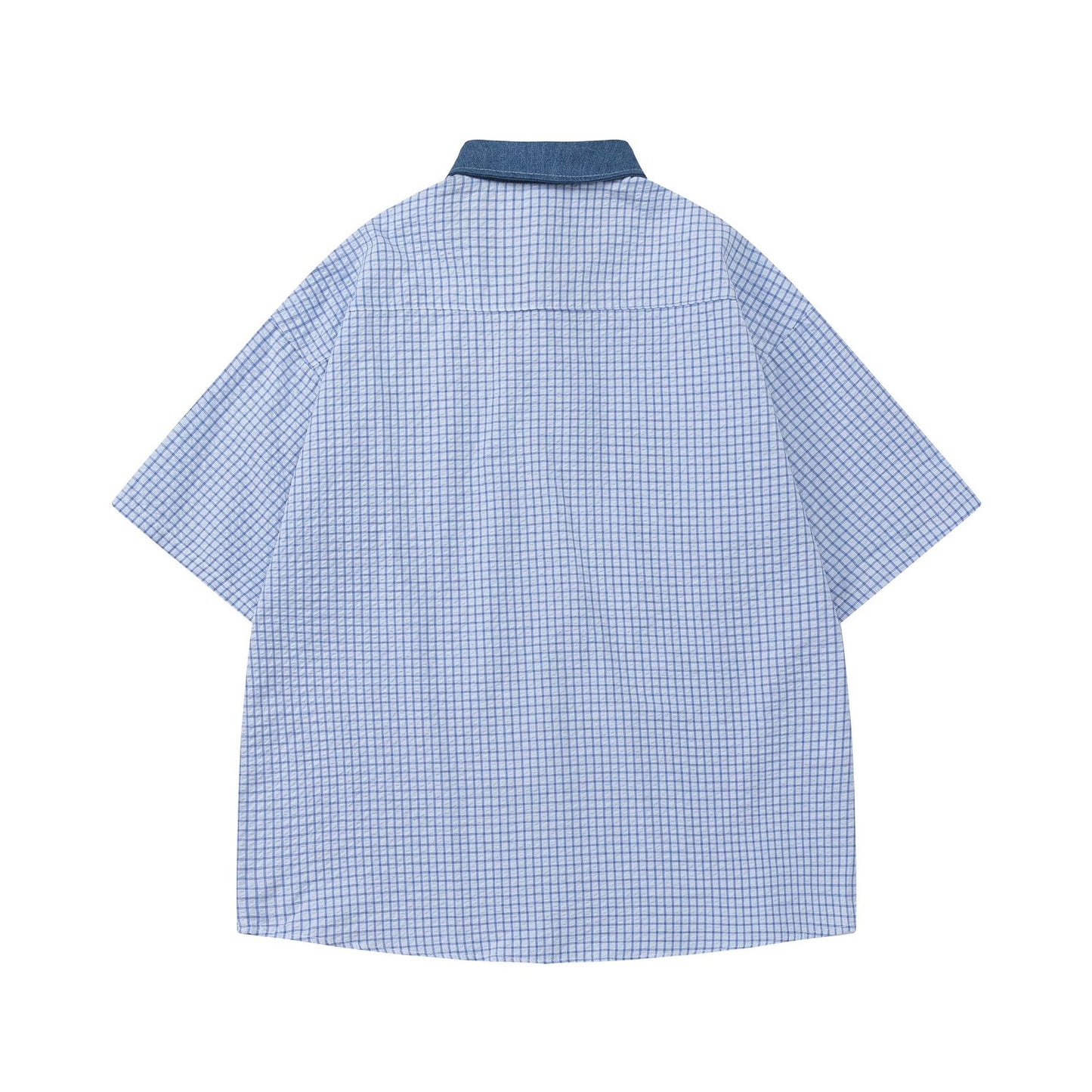 Chemise à carreaux color block YAVIORA