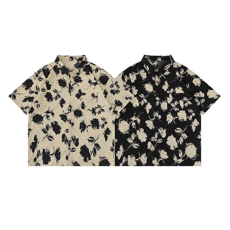 Yaviora Vintage Floral Print Shirt