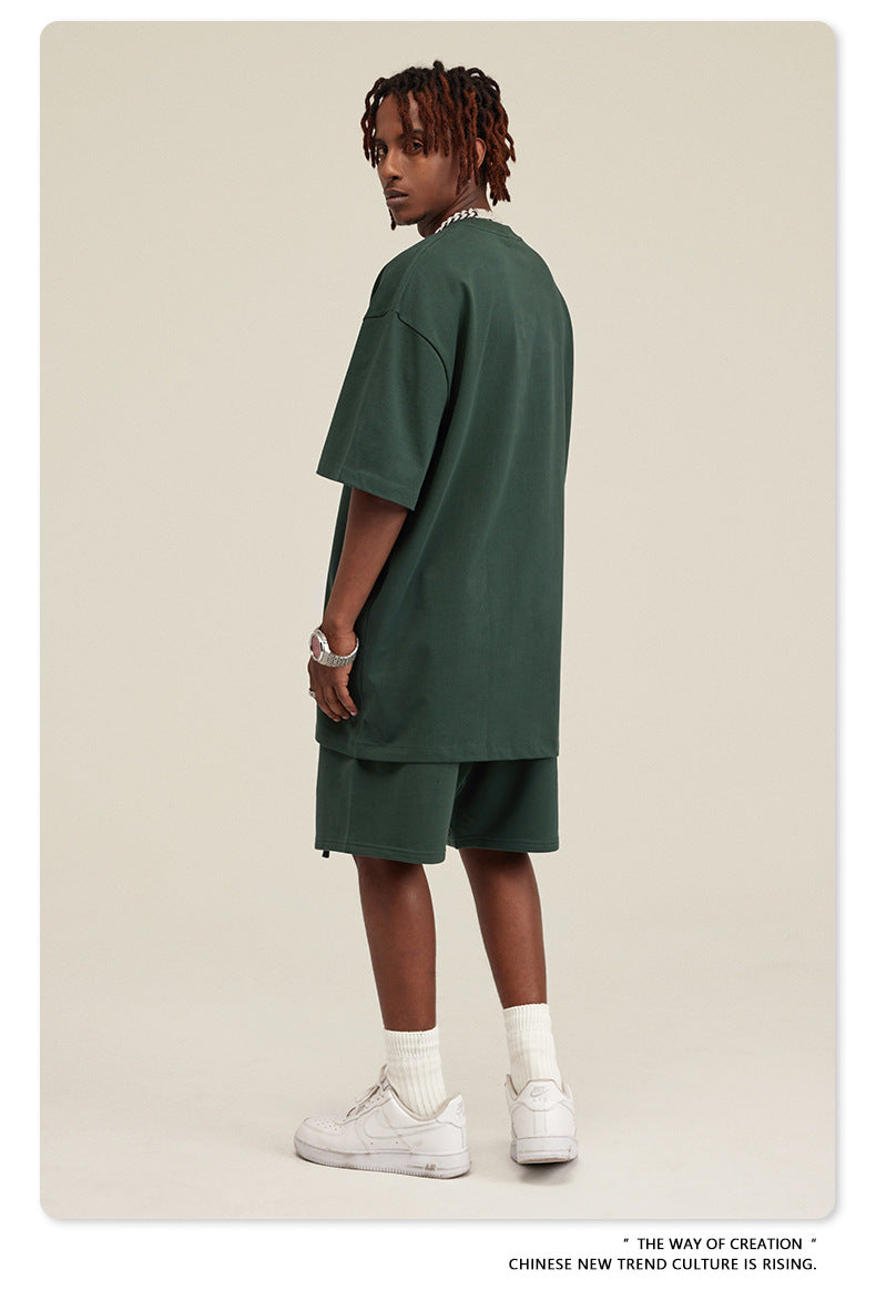 Yaviora Summer American Style Solid Color Loose T-Shirt