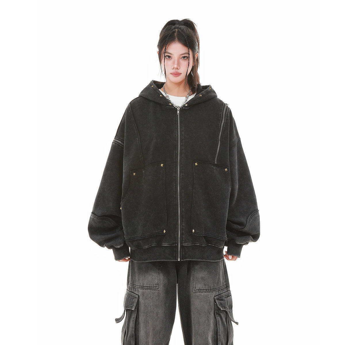 YAVIORA Wasteland Zip Hoodie