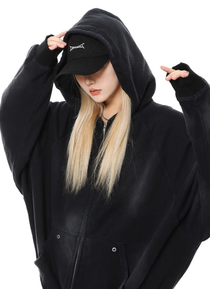 YAVIORA Distressed Hoodie