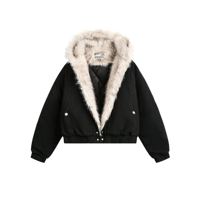 YAVIORA Eagle Hooded Puffer
